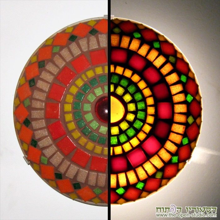 צמודה לקיר/תקרה