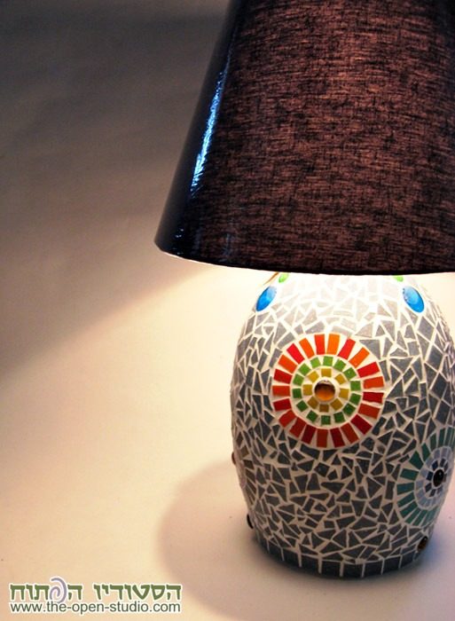 עבודת mosaic-lamps