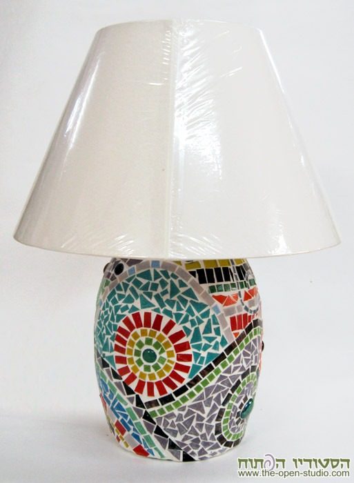 עבודת mosaic-lamps