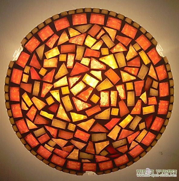 עבודת mosaic-lamps